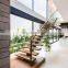 Beautifully contemporary australian design Victorian Ash timber with clear glass stairs