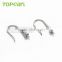 925 Sterling Silver Hook Earrings Jewelry Findings & Components 9EM83