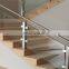indoor latest design staircase railing harga railing stainless steel per meter
