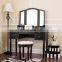 Antique French Vanity Bedroom mirrored dresser table