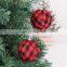 Premium Quality Cloth Unique Hanging Luxury Party Balls Christmas Outdoor Decorations