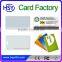 Factory  smart security management RFID customized thickness blank plastic card for RFID system