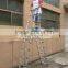 Double Sided Telescopic Ladder 2.9m+2.9m
