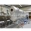 Low Price ZLG High Efficiency Continuous Vibrating Fluidized Bed Dryer for condiment/relish/dressing