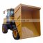 Professional diesel hydraulic cargador frontal de ruedas china mini dumper FCY70 with high quality