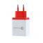 Hot sale US/EU plug 3 ports usb charger mobile phone travel wall plug charger for iphone for hauwei