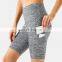 High Waist Stretchy Compression sports Training shorts for Women