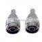 factory price BNC Female Jack Connector To N Male Plug Connector straight RF Coaxial Cable Antenna Adapter