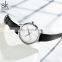SHENGKE  Ultra Thin Casual Watches K0116L Creative Design Watch PU Leather Quartz Wristwatches  Watch Luxury