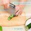 Pastry Scraper Dough Cutter Chopper Stainless Steel, Mirror Polished with Measuring Scale Multipurpose Pizza Cutter