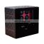 JIMBO Unique New Model Design Automatic 9 Slots Winder Watch Box With Led Light Watch Safe Winder
