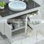 Cheap Modern Toilet Bathroom Vanity Single Sink Bathroom Cabinets Washroom Cabinet Vanities Set Combo With Mirror Cabinet Faucet