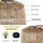 Natural handmade hotel rattan modern decoration woven pendant lamp bamboo lamp rattan