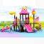 Commercial used big plastic slide children outdoor games playground equipment