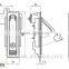 Wholesale High quality ROHS metal box lock for industry use