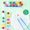 2ml Metallic Acrylic Paint Non Toxic for Wood Canvas Rock Art Set