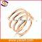 Bulk wholesale gold spring shape napkin ring