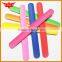 2016 hot promotional silicone bracelet slap ruler for kids