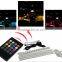 RGB Sound Activated Glow waterproof LED atmosphere light 5050 SMD 12V Car Ambient Light