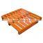 Industrial warehouse and logistic heavy duty flat faced metal pallet