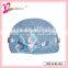 Flower decoration girls hat factory produce crochet knit flower baby hat (MZ--0029)