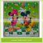 Die Cutting DIY Jigsaw Puzzle Games For Cartoon Toy