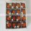 home decoration ornaments orange christmas glass ball