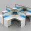 Upscale 4 Seater Office Wall Modular Wood Partition (SZ-WS803)