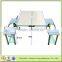 Cheap Carry case MDF folding table/aluminum folding picnic table/camping table and chairs