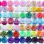 Hot Sale!! High quality 83Solid color Shabby Frayed Flower - IN STOCK Chiffon Fabric hair flowers