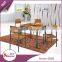 Dining room furniture heavy-duty dining table and 4 chairs modern cheap wood dining table set