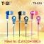 new style cool headphone in-ear stereo earphone&amp ; amp; earbuds with clear soung