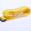 adjustable cable strap hook and loop with plastic buckle