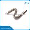 1 1/4" Stainless steel flexible corrugation waste pipe/Chrome coated steel washing basin drain pipe/Kitchen sink drain pipe