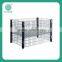 Hot sell high quality folding steel wire container,reasonable price