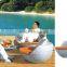 2016 New Design Outdoor Resin Wicker coffee shop sofa set