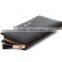 Mordern cowhide men custom leather wallets