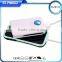 High quality dual usb outputs portable power bank 6600mAh for cellphone