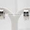 2016 Latest Fashion jewelry earrings C shape 316L Stainless steel stud earrings