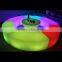 Commercial led circled glowing light chair led Furniture led table led chair General Use and No Folded Led Chair