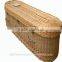 the high quality wicker coffin with low price ,pass not to miss