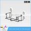 Smart Design Wire Black Wall Mounted Glass Set Top Tissue Box Holder