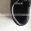 Low cut safety shoe, PU injection, black safety shoe with stee toe and steel plate, HW-2029