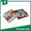 BEST SALE CHEAP CORRUGATED WHITE GONDOLA FOOD PACKAGING BOX