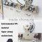2016 No drilling No screw Easy Installation stainless steel wall mounted Hook Rack with strong vacuum suction hook