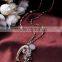 marvelous gorgeous splendid posh shrimp pendment vintage plated environmental alloy with rhinestone necklace