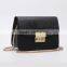 Metal Chain Shoulder Bags Waterproof PU Leather Women Messenger Bag