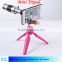 2015 General Use multi function universal Portable Mini Tripod and Adjustable Holder for IOS, Android and WP10 smartphone