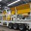 mobile crushing plant with low crushing noise / stone crusher station with low crushing noise