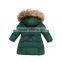 DB2946 dave bella 2015 winter infant coat baby padded jacket girls padded coat girls down coat down jacket